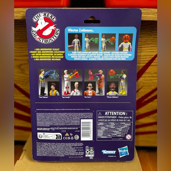 The Real Ghostbusters: Winston Zeddemore & Peter Venkman Figures - Picture 3 of 7